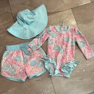 Caden Lane Sibling Matching Swim